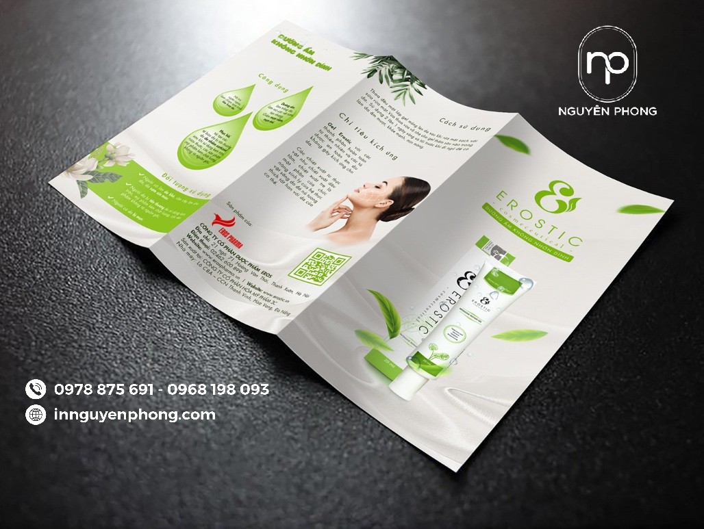 Leaflet quảng bá sản phẩm